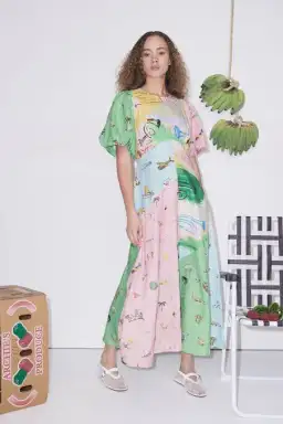 Alemais Jet Midi Dress size 8 for rent on The Volte - image 1