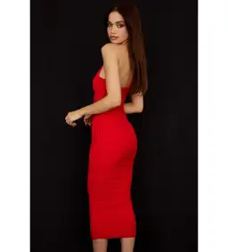 House of CB Valentina Dress Scarlett Size 6 for rent on The Volte - image 2