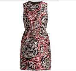 RedValentino Bambolina floral-jacquard mini dress Size 14