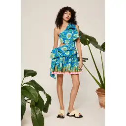 Alemais Winnie One Shoulder Dress Floral Size 10 for rent on The Volte - image 1