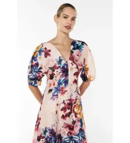 Manning Cartell Scattered Flowers Midi Dress Floral Size 14 for rent on The Volte - image 3