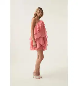 Aje Pandorea Layered Mini Dress Size 10 for rent on The Volte - image 2