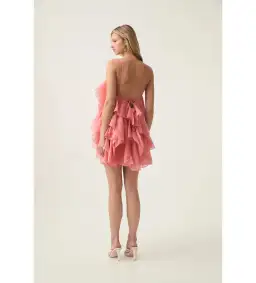 Aje Pandorea Layered Mini Dress Size 10 for rent on The Volte - image 3