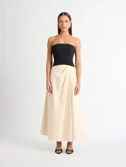 Sheike Grace Gown Cream & Black Size 8 for rent on The Volte - image 1