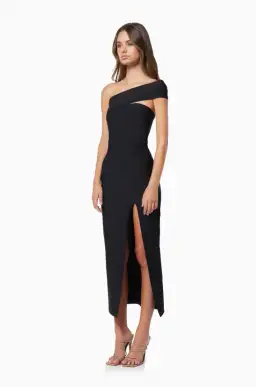 Elliatt Soroa Midi Dress Black Size M/AU 10 for rent on The Volte - image 3
