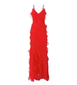 Rat & Boa Cecilia Dress in Red Size 8 for rent on The Volte - image 5