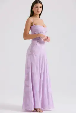 House Of CB Purple Seren Gown Size 6 for rent on The Volte - image 1