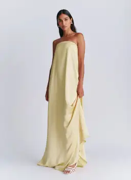 Anna Quan Delfina Dress Champagne Size 6 for rent on The Volte - image 3