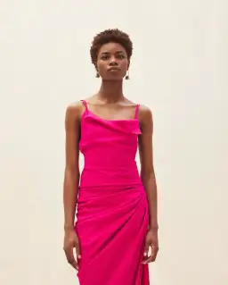 Jacquemus La Robe Saudade Longue Maxi Pink Size AU 4 for rent on The Volte - image 3