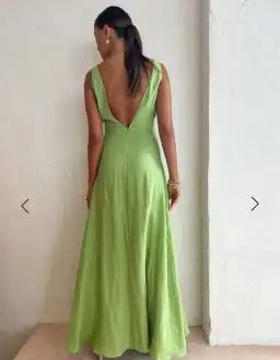 Issy Blue Skies Dress In Apple Size 8 for rent on The Volte - image 4