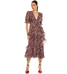 Talulah Sweet Sugar Midi Dress in Floral Size 6 for rent on The Volte - image 1