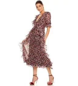Talulah Sweet Sugar Midi Dress in Floral Size 6 for rent on The Volte - image 2