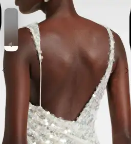 Christopher Esber Opaline Sequin Mini Dress Size AU 6 for rent on The Volte - image 4