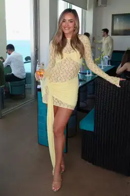 Deconduarte Ortigia Mini Dress Baby Yellow Size S / AU 8 for rent on The Volte - image 1