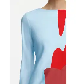 Significant Other Alia Mini Dress Crimson Stencil Size AU 12 for rent on The Volte - image 4