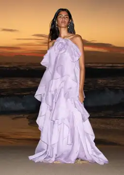 Aje Pandorea Layered Maxi Dress Size AU 10 for rent on The Volte - image 5