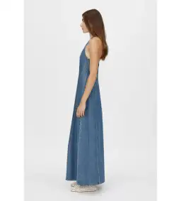 Camilla and Marc Cascadia Denim Dress in Classic Blue Size 6 for rent on The Volte - image 2