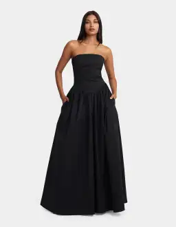 Hansen and Gretel Audrey Gown Black Size L/Au 12 for rent on The Volte - image 2