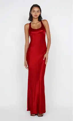 Bec & Bridge Maxina Crossover Dress Rouge Size 6