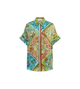 Alemais Dreamer Shirt Multi Print Size AU 6 for rent on The Volte - image 5