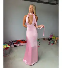 I am Delilah Margot Maxi Dress  Candy Size S/ AU 8 for rent on The Volte - image 1