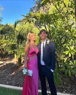 Natalie Rolt Iris Gown Neon Pink Size 0 / AU 6