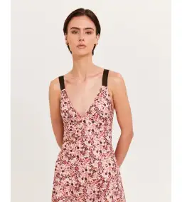 Saba Pebble Panel Midi Dress Multi Size AU 4 for rent on The Volte - image 4