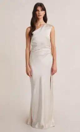 Bec & Bridge Dreamer Asym Dress Sand Size 8 for rent on The Volte - image 9