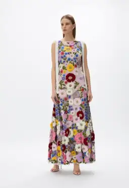 Rachel Gilbert Nya Gown in Multi Size 2 / AU 10 for rent on The Volte - image 2
