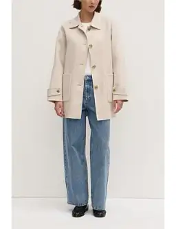 Pierra Wool Coat Oat Marle