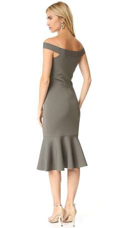 Keepsake the Label If Only knit dress in khaki size 8