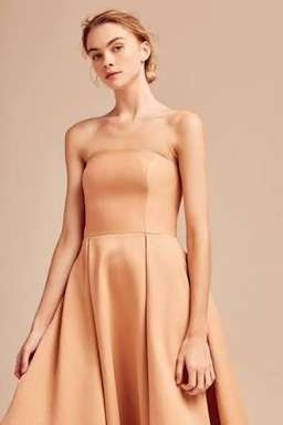 C/MEO Collective Making Waves dress in biscuit size 8