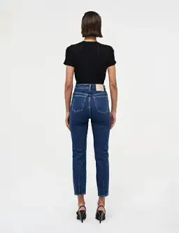 Neuw Denim Lola Mom Jean Pamt Royal Indigo Size 26in/Au 8  for rent on The Volte - image 8