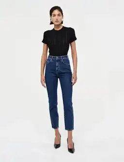 Neuw Denim Lola Mom Jean Pamt Royal Indigo Size 26in/Au 8  for rent on The Volte - image 1