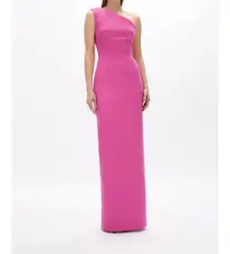 Rachel Gilbert Clara Gown Hot Pink Size 1/AU 8