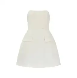 Odd Muse Ultimate Muse Strapless Mini Dress Porcelain Wite Size S / AU 8 for rent on The Volte - image 2