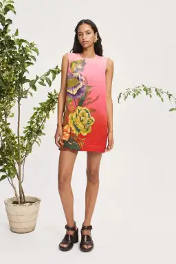 Alemais Inez Mini Dress Print Size 12 for rent on The Volte - image 1