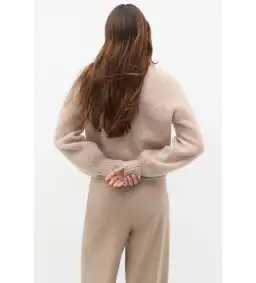 Seed Heritage Lofty Crew Neck Knit Cookie Marle Size XXL /AU 16  for rent on The Volte - image 3