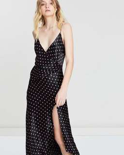 Bec & Bridge Kylie Midi Dress Black Print Size AU 8 for rent on The Volte - image 3