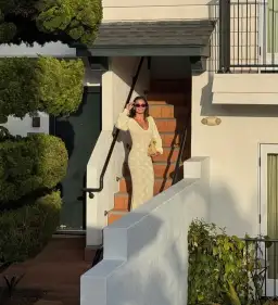 Asta Resort Lorena Dress Butter Creme Size AU 6 for rent on The Volte - image 2