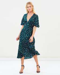 Bec and Brige Jardin Midi Dress Size 10 for rent on The Volte - image 1