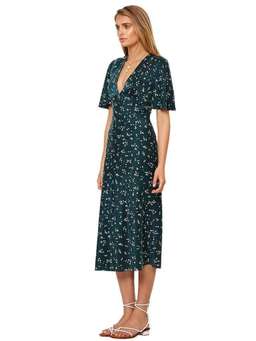 Bec and Brige Jardin Midi Dress Size 10 for rent on The Volte - image 5