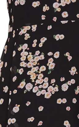 Camilla and Marc Gardin Mini Dress Floral Black Size 6 for rent on The Volte - image 4