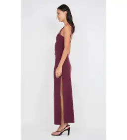 Bec & Bridge Leora Tuck Maxi Dress in Plun Size AU 6 for rent on The Volte - image 3
