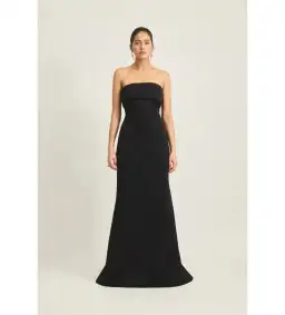 Tojha Stellan Gown in Black Size AU 8 for rent on The Volte - image 1
