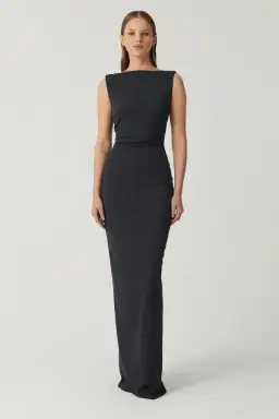 Effie Kats Verona Gown Black Size 12 for rent on The Volte - image 1
