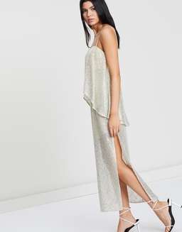 Manning Cartell Flash Bulb Metallic Dress Size 6