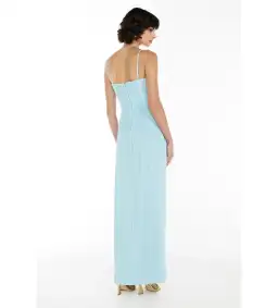 Manning Cartell  Double Time Pleat Dress in  Acqua spritz  Size AU 6 for rent on The Volte - image 5