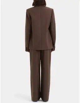 Sir the Label Dylan Blazer Chocolate Size AU 8 for rent on The Volte - image 3