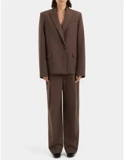 Sir the Label Dylan Blazer Chocolate Size AU 8 for rent on The Volte - image 1